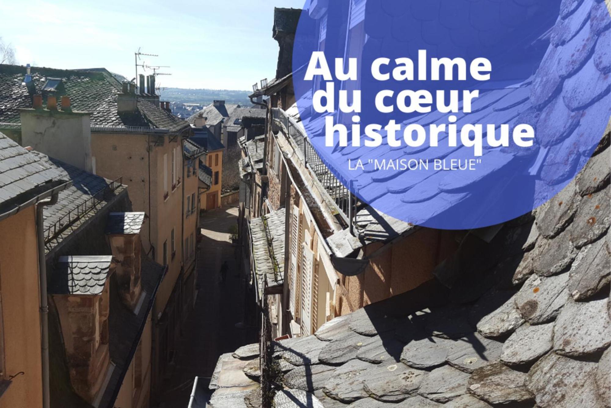 La Maison Bleue, Un Emplacement De Choix A Rodez Zewnętrze zdjęcie
